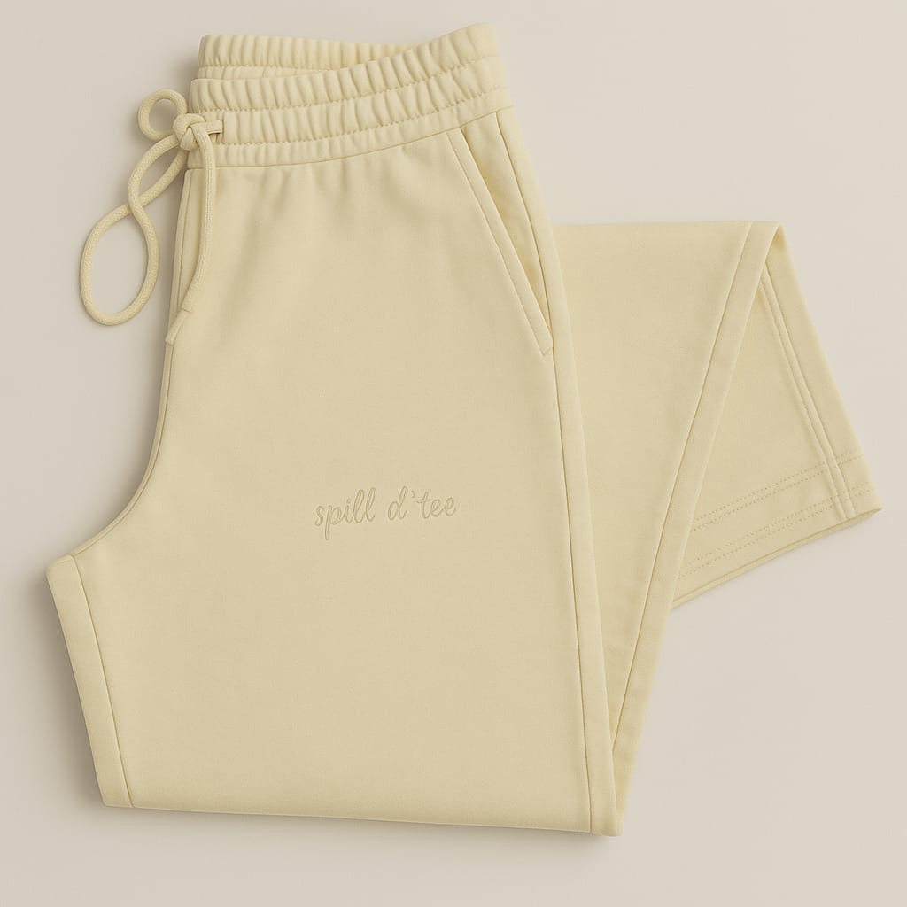 BEIGE SWEATPANTS