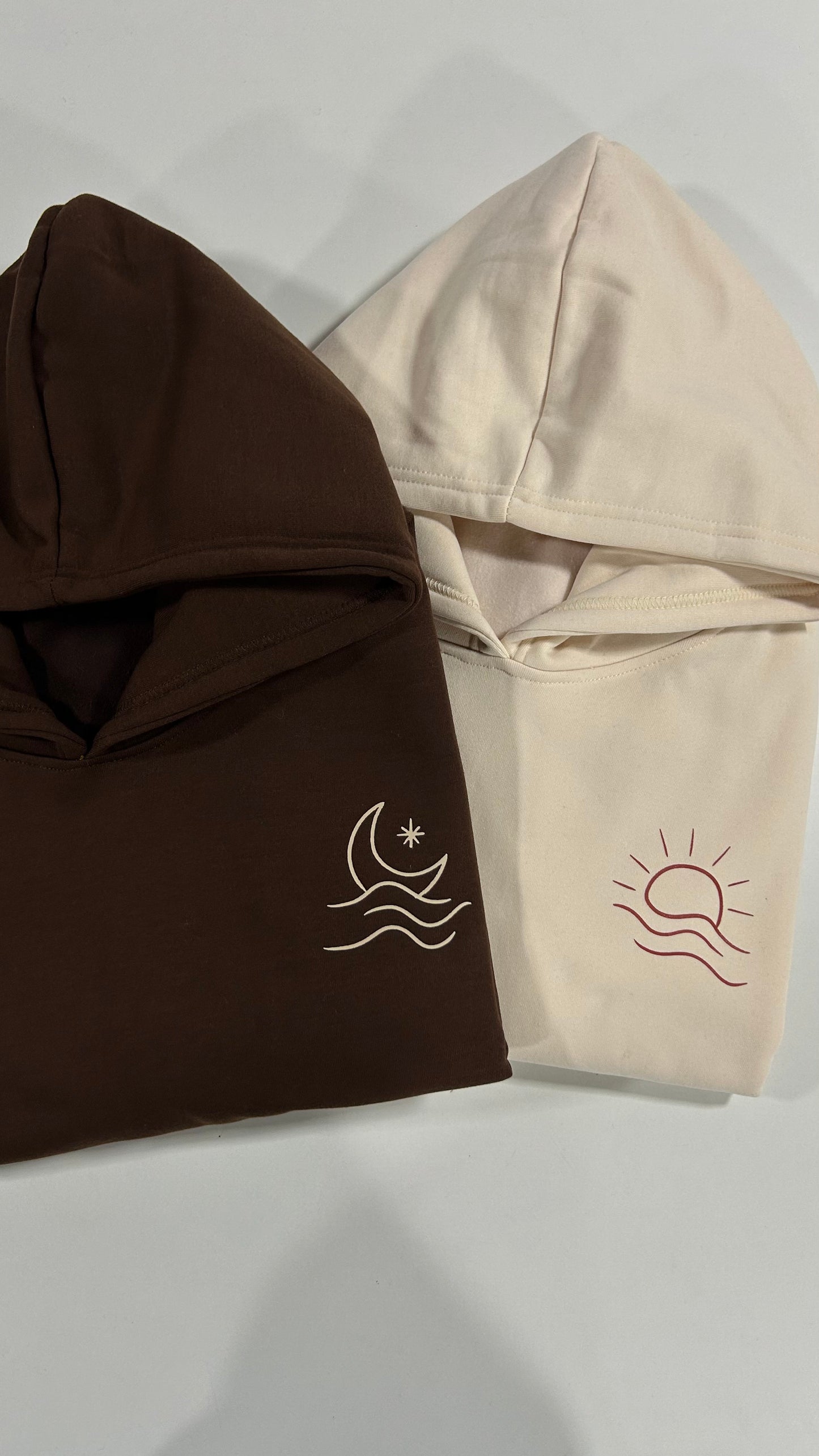 DUO SUN X MOON HOODIES