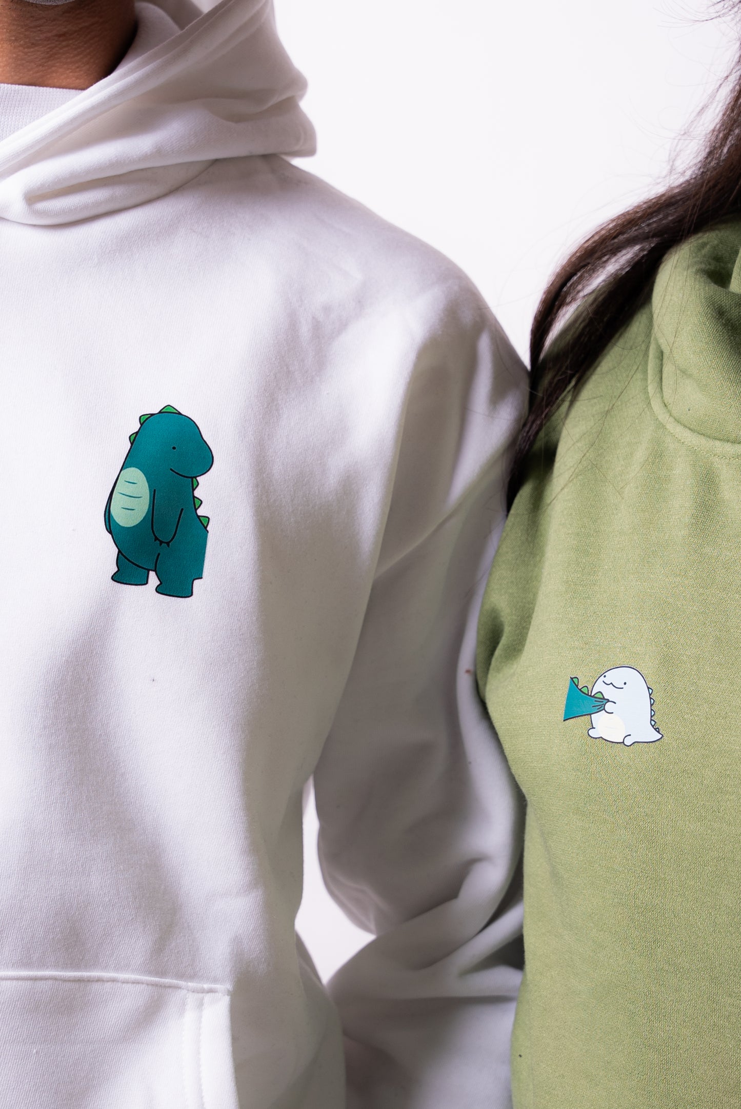 DINO X DOLPHIN HOODIES