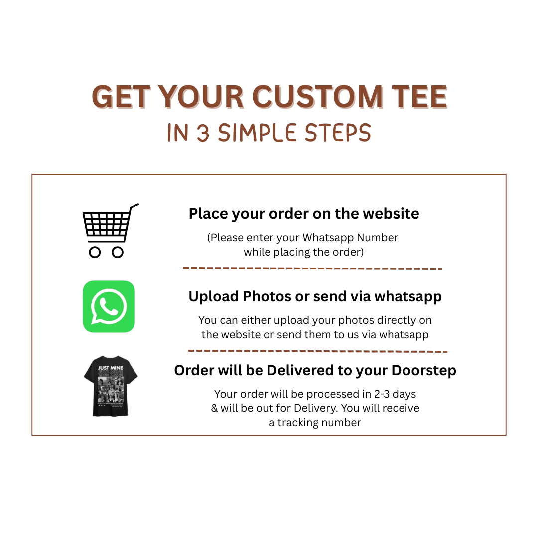CUSTOM PHOTO TEE