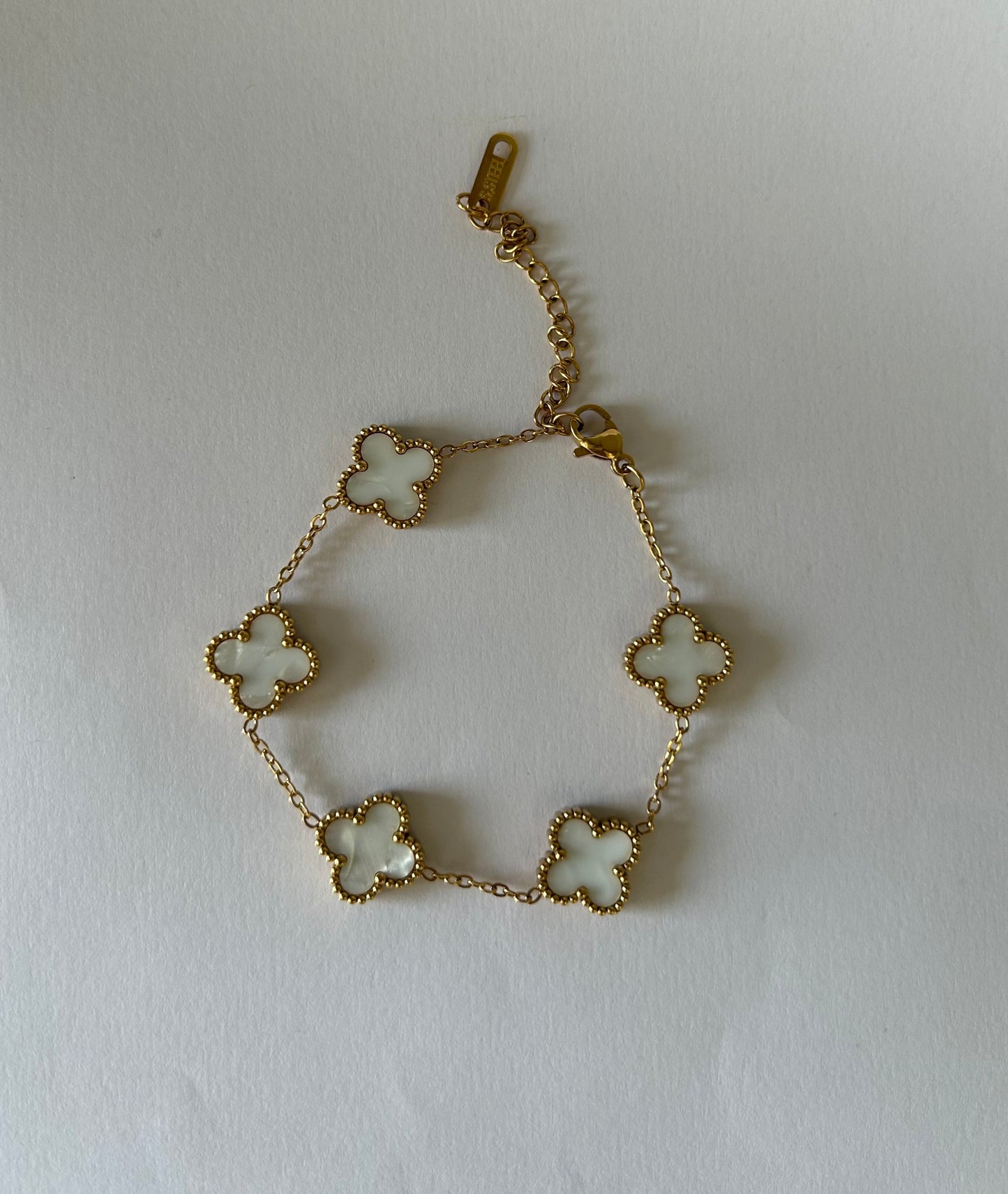 REVERSIBLE CLOVER BRACELETE