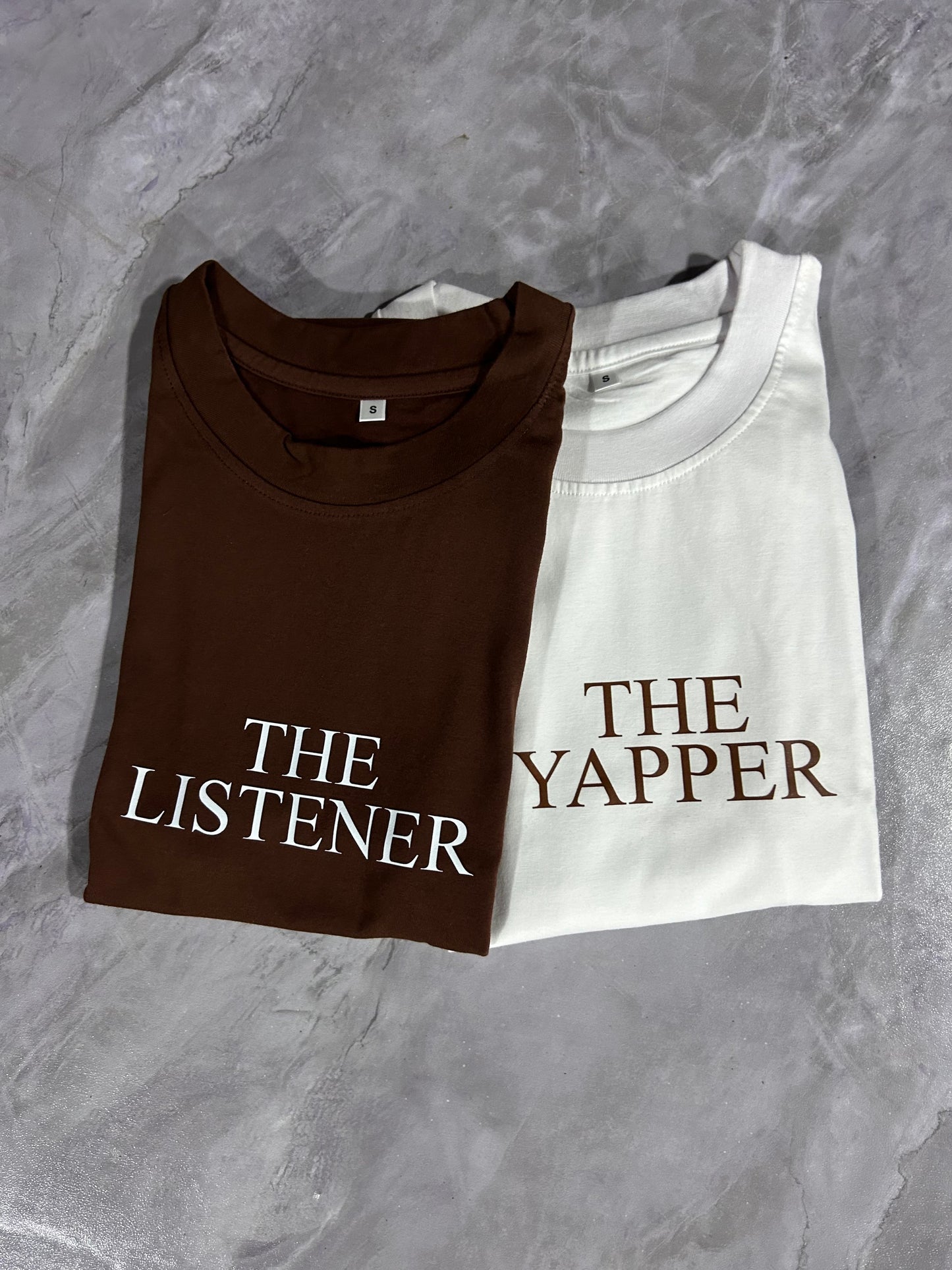 DUO YAPPER X LISTENER TEES