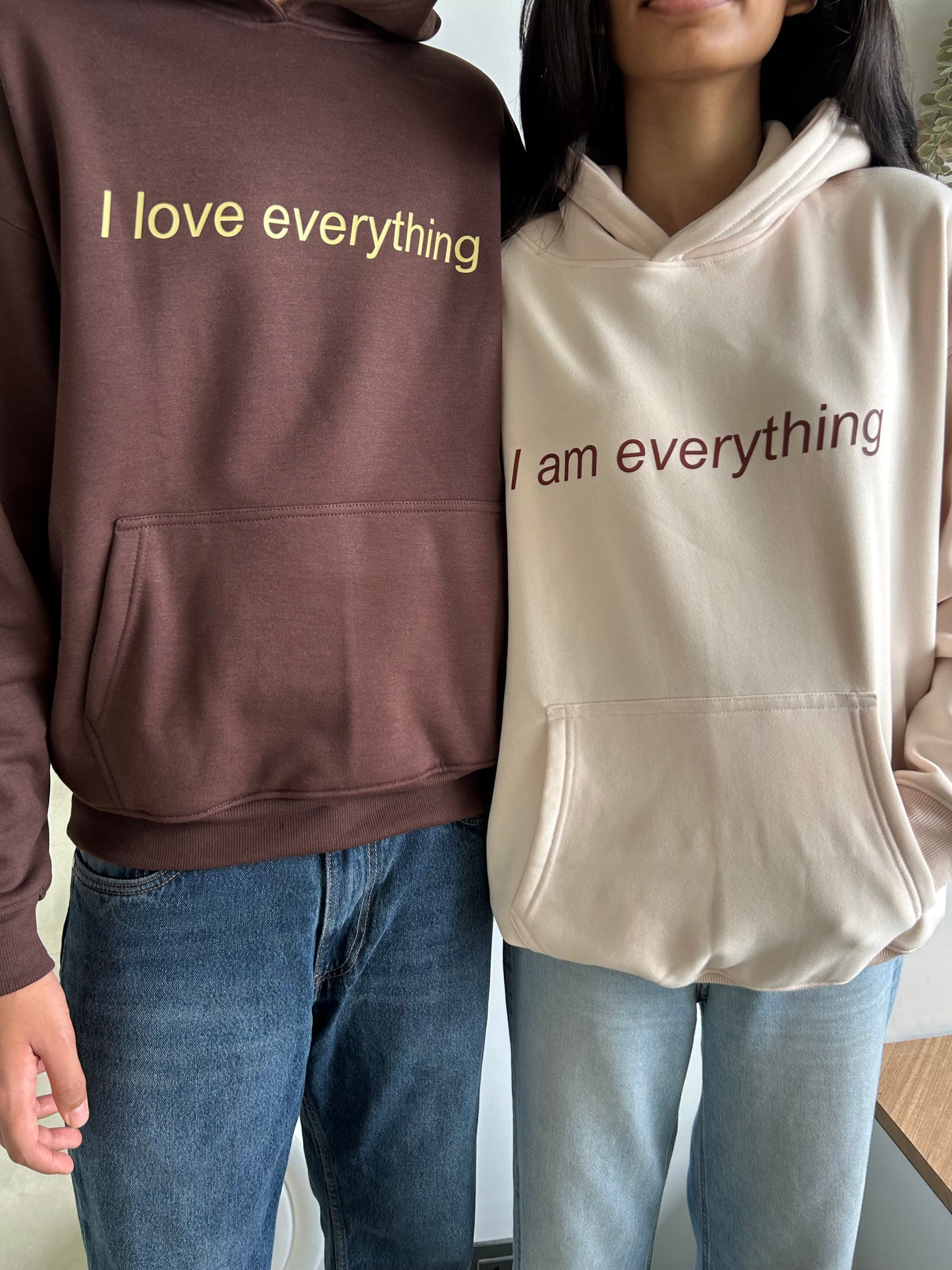 DUO I'M EVERYTHING X I LOVE EVERYTHING HOODIES