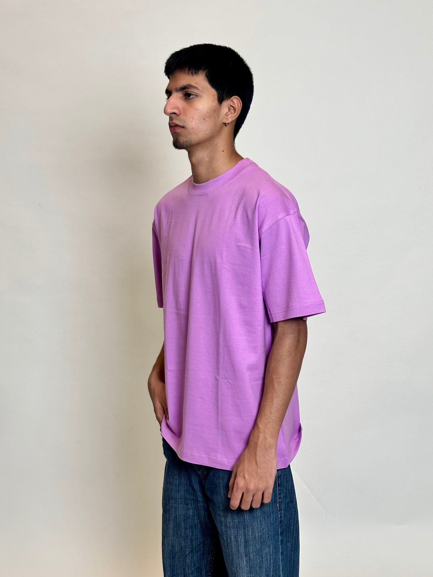 PLAIN OVERSIZED TEES