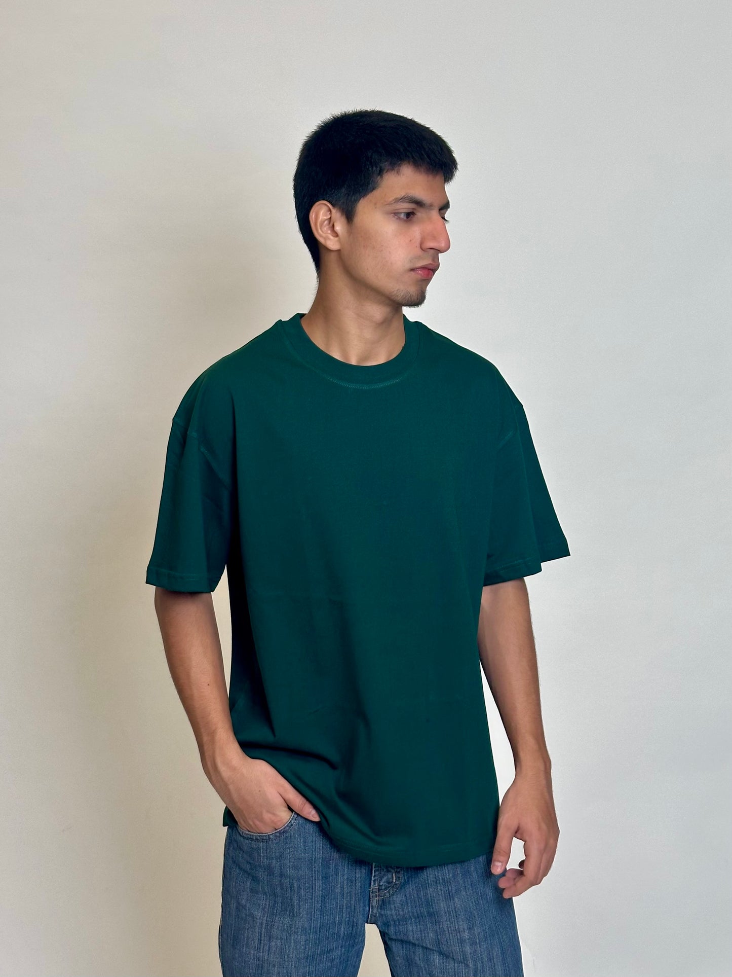 PLAIN OVERSIZED TEES