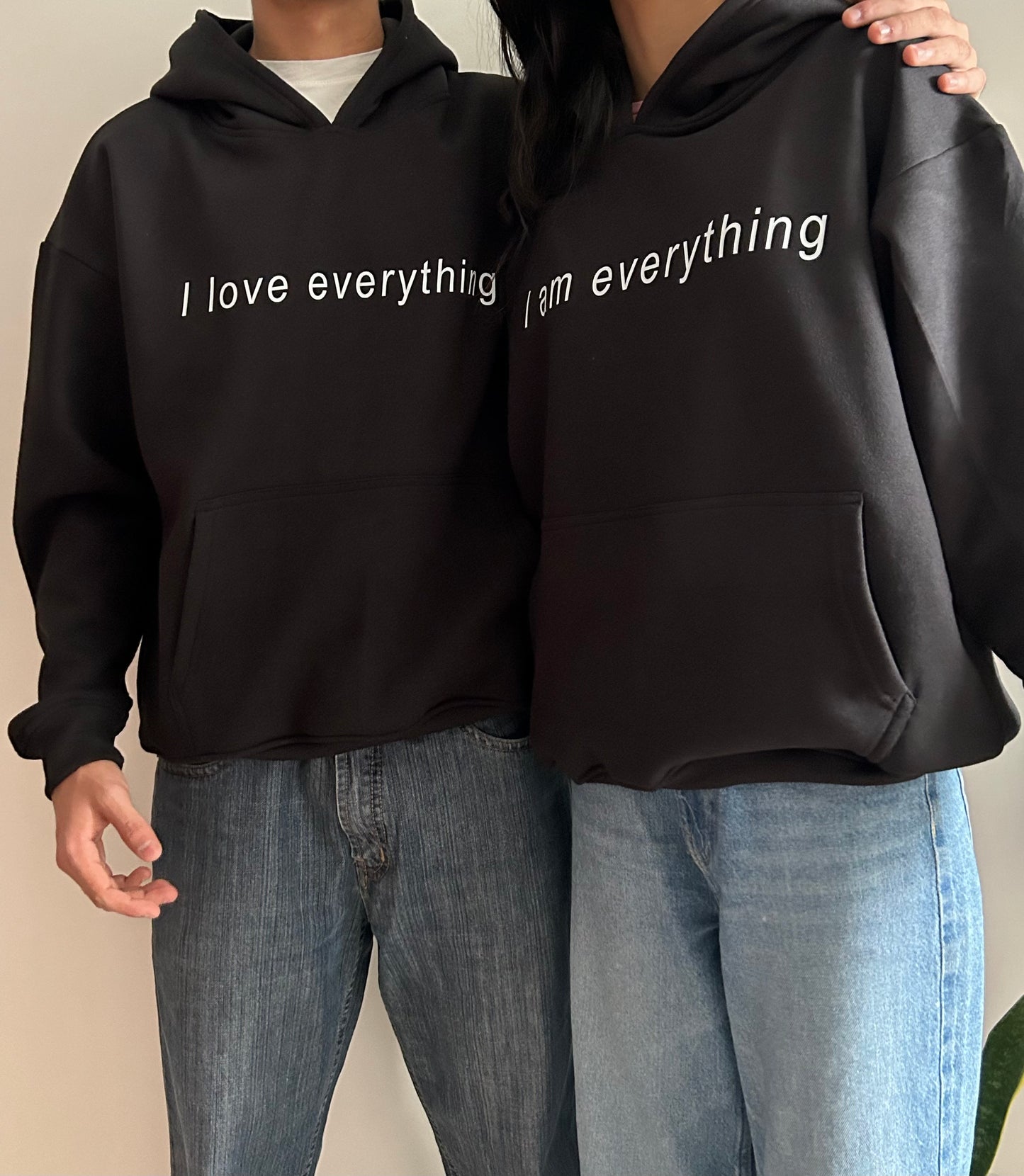 I AM EVERYTHING, I LOVE EVERYTHING HOODIES