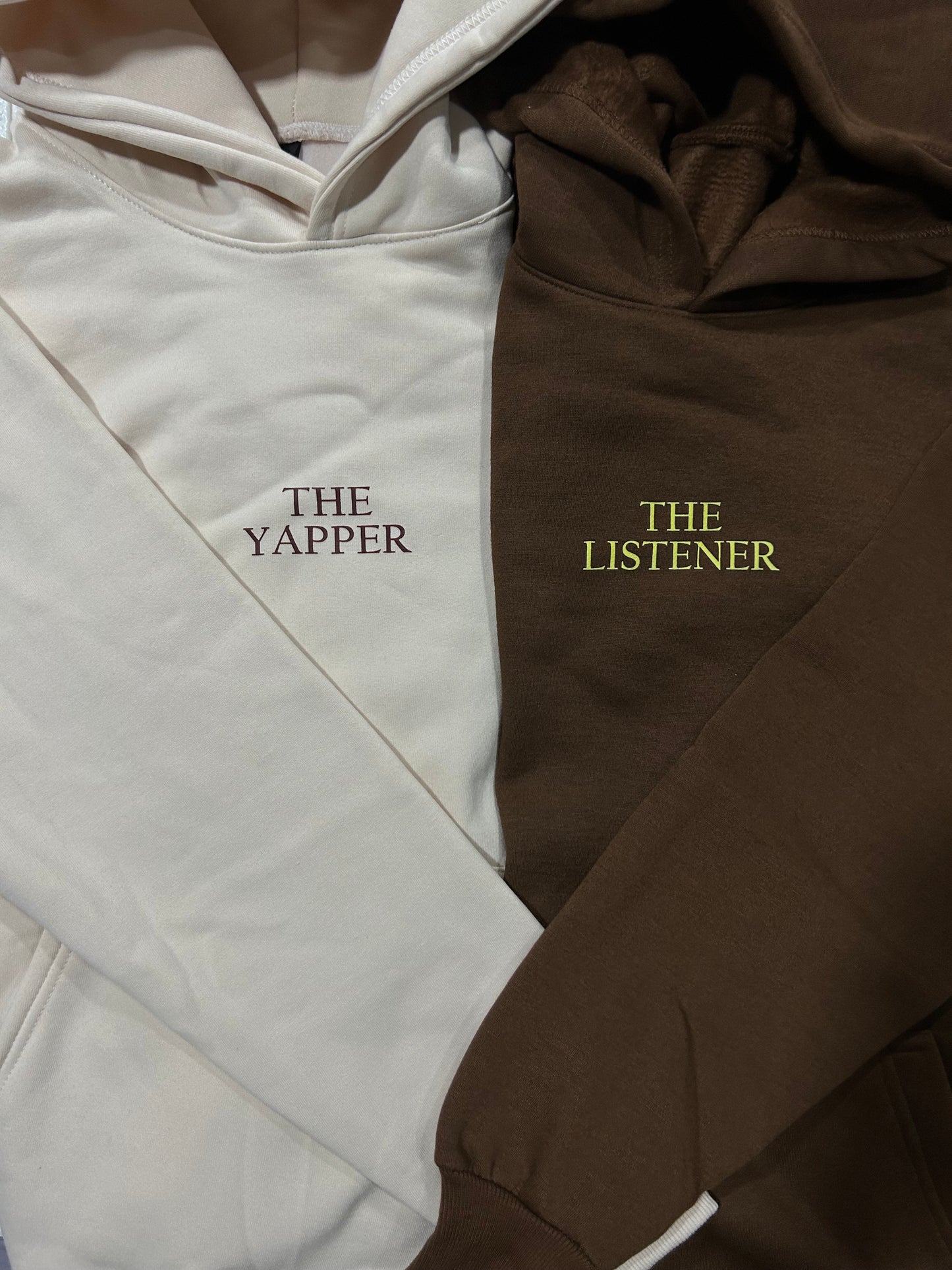 DUO YAPPER X LISTENER HOODIES