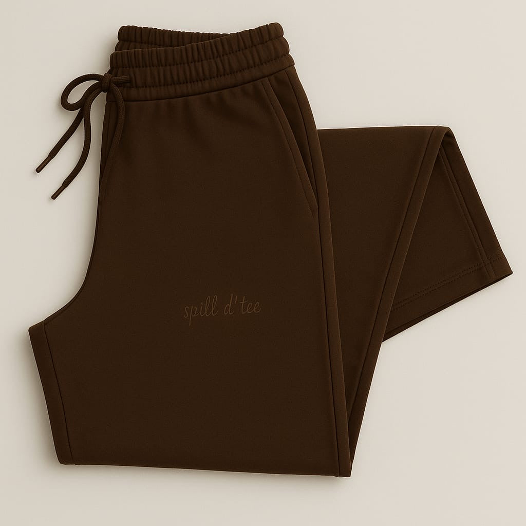 BROWN SWEATPANTS