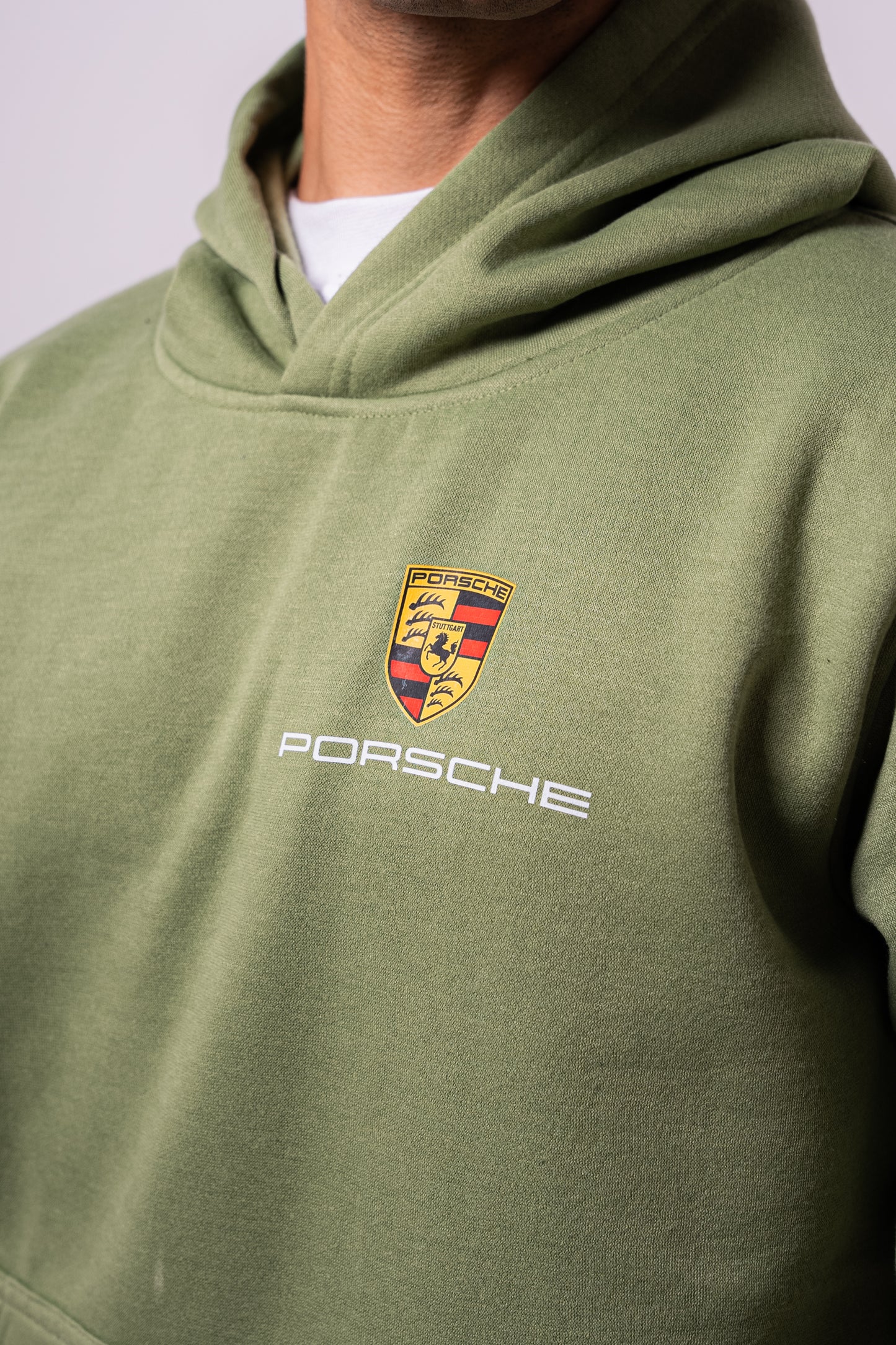 GREEN PORSCHE HOODIE