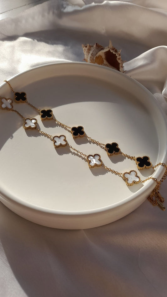 REVERSIBLE CLOVER BRACELETE