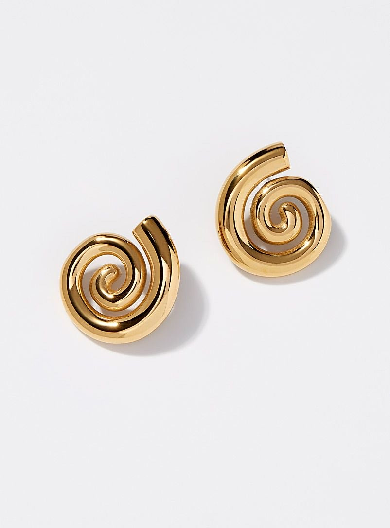 SPIRAL EARRINGS