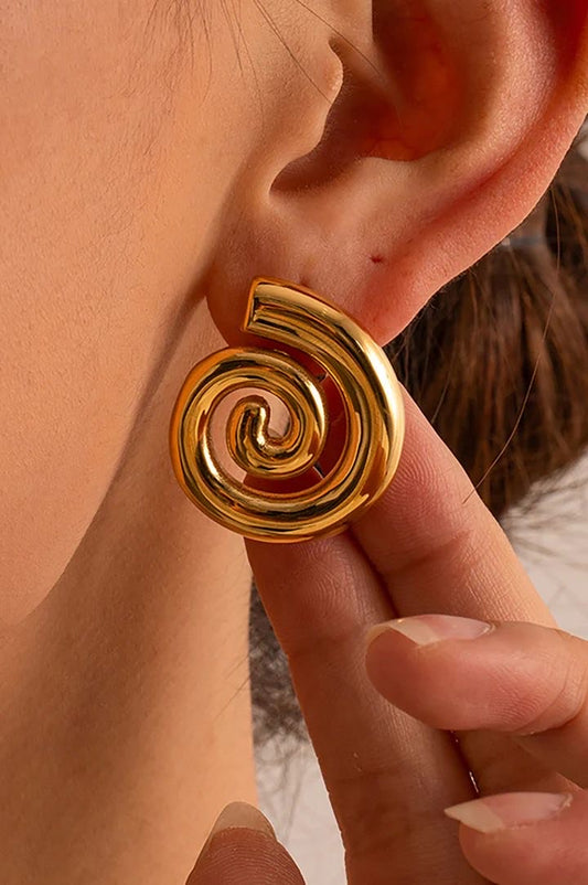 SPIRAL EARRINGS