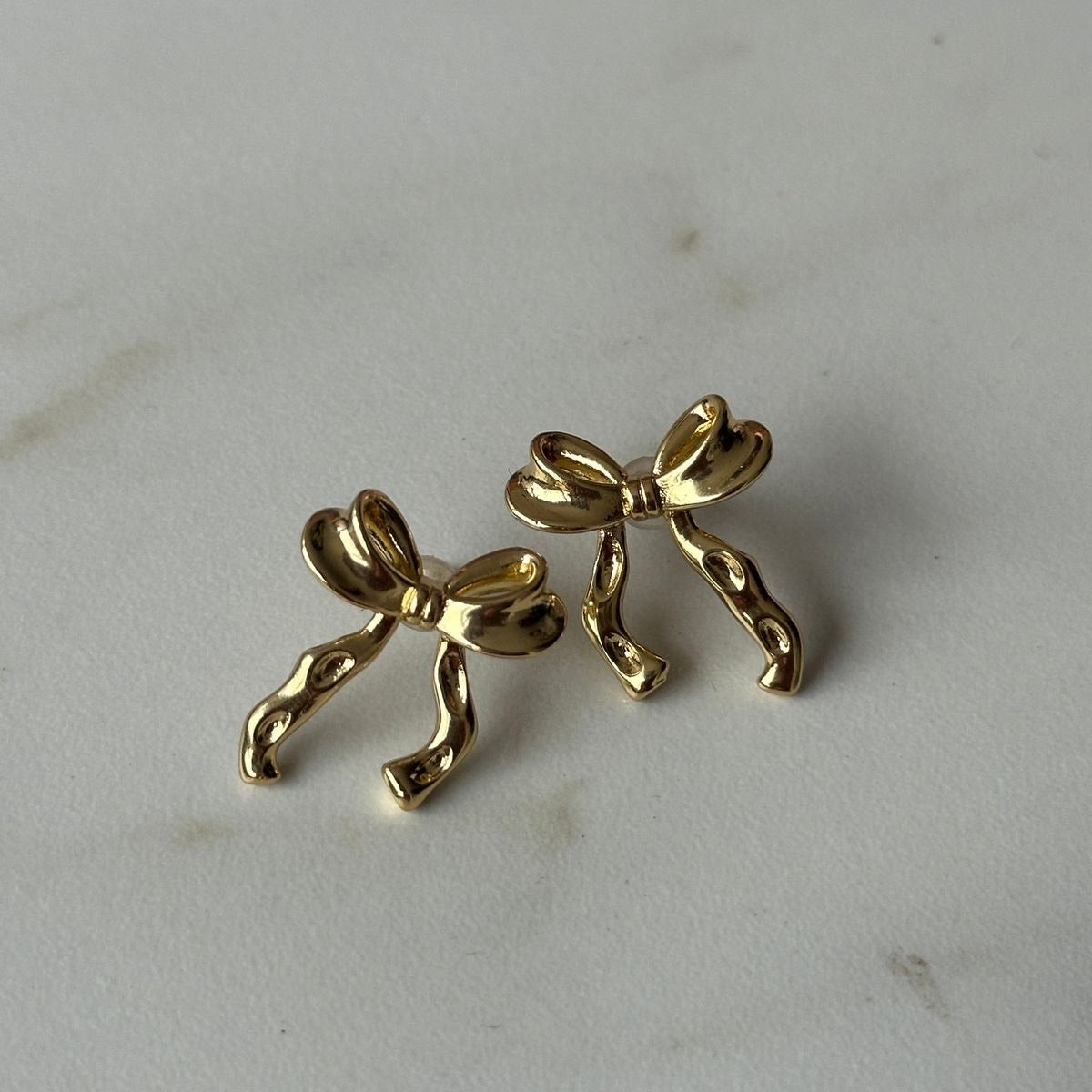 RIBBON BOW EARRINGS