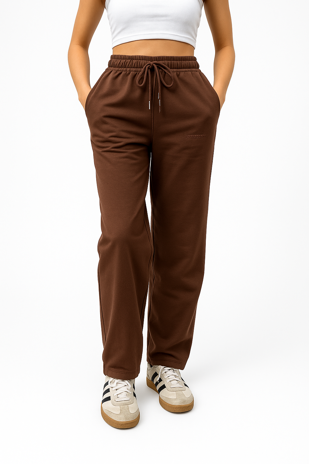 BROWN SWEATPANTS