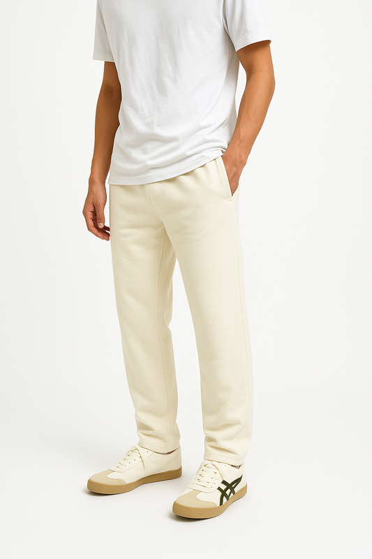 BEIGE SWEATPANTS