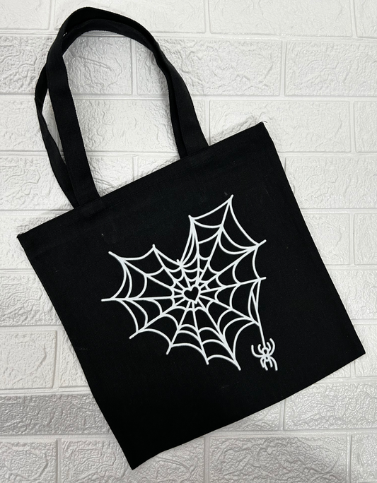 Spider Web Tote Bag