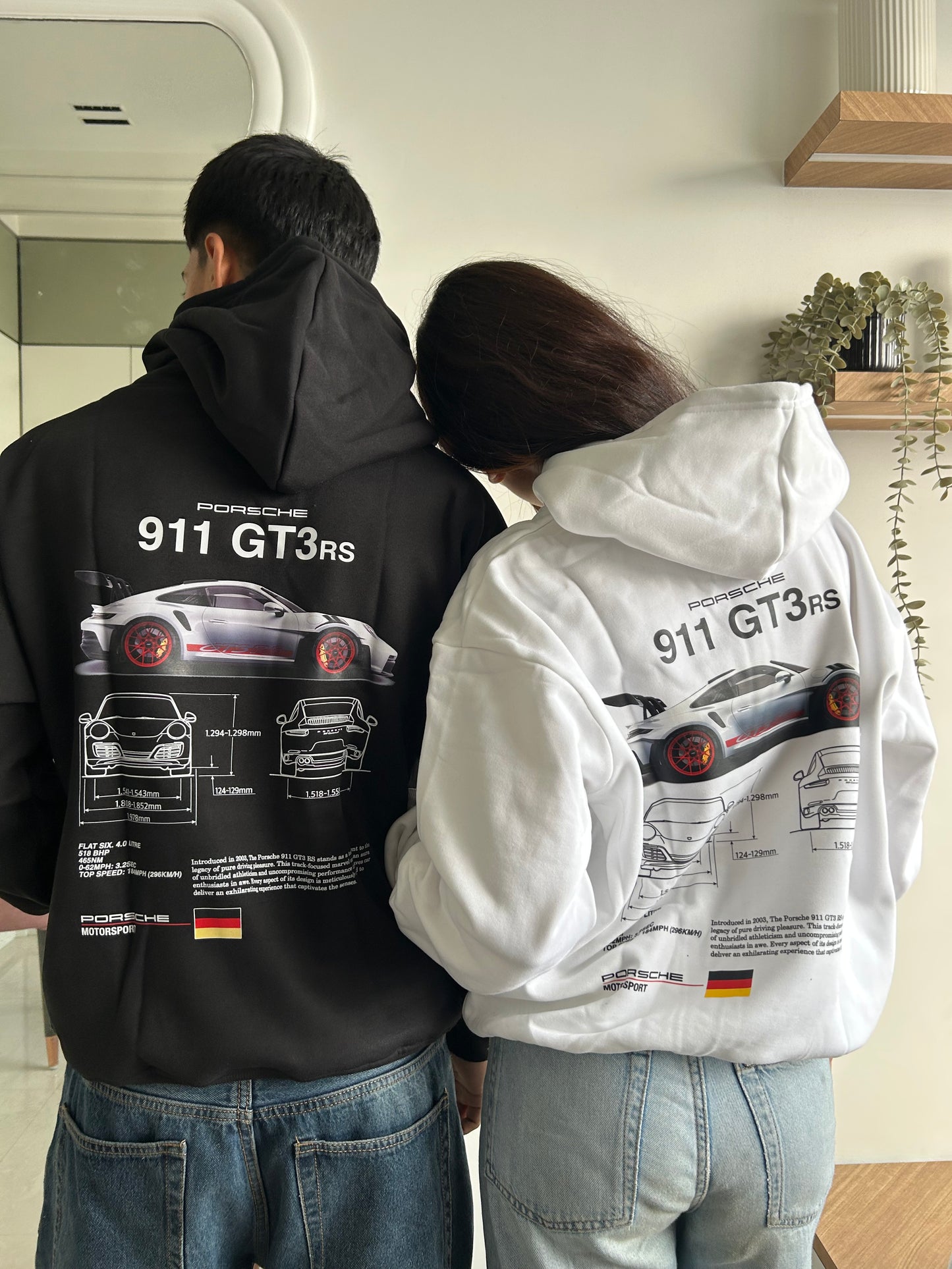 DUO PORSCHE HOODIES