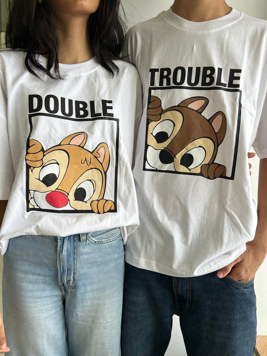 DUO CHIMP X KALE TEES