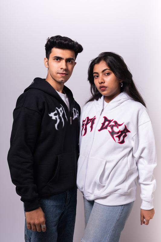 DUO SPIDERMAN FULL ZIP HOODIES