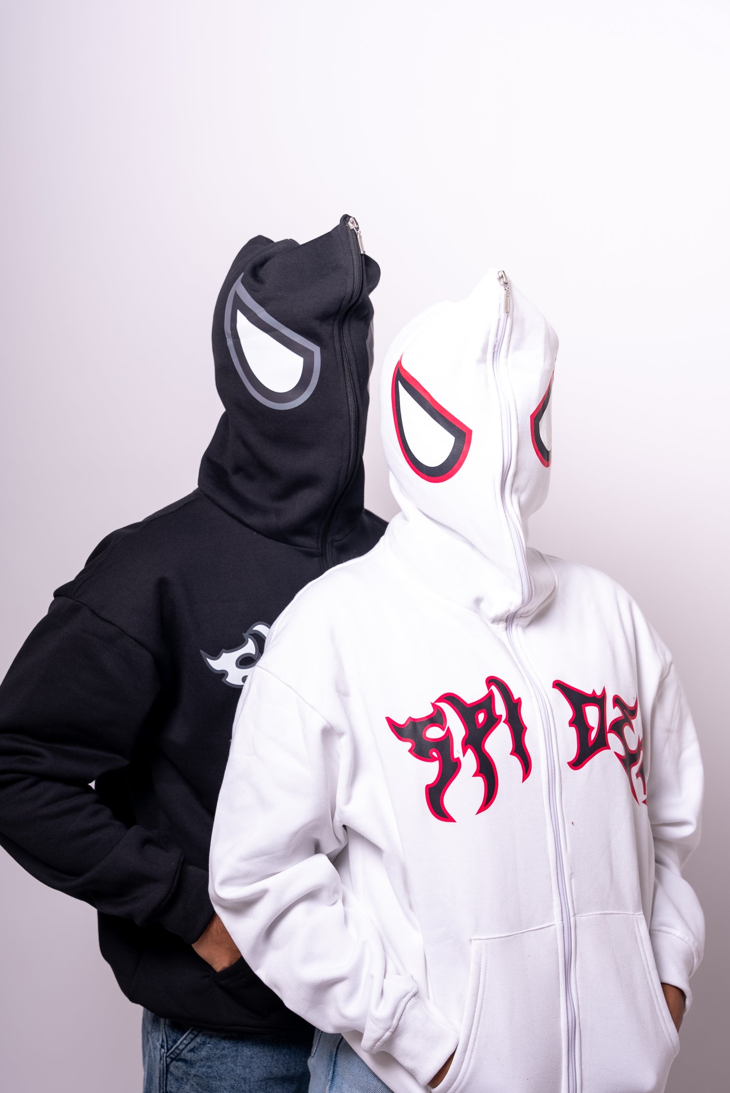 DUO SPIDERMAN FULL ZIP HOODIES